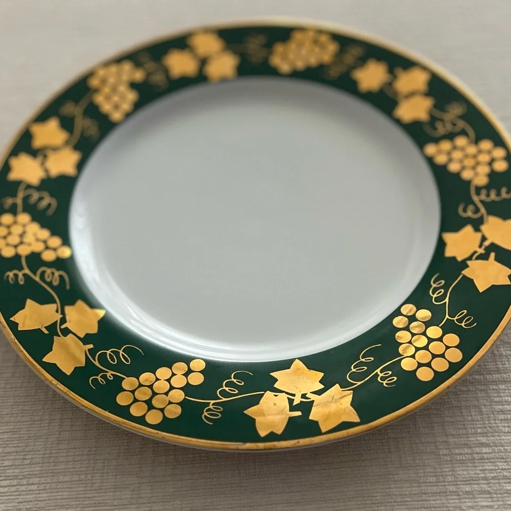 2 Crate & Barrel “Grapes & Leaves”Design 10.25